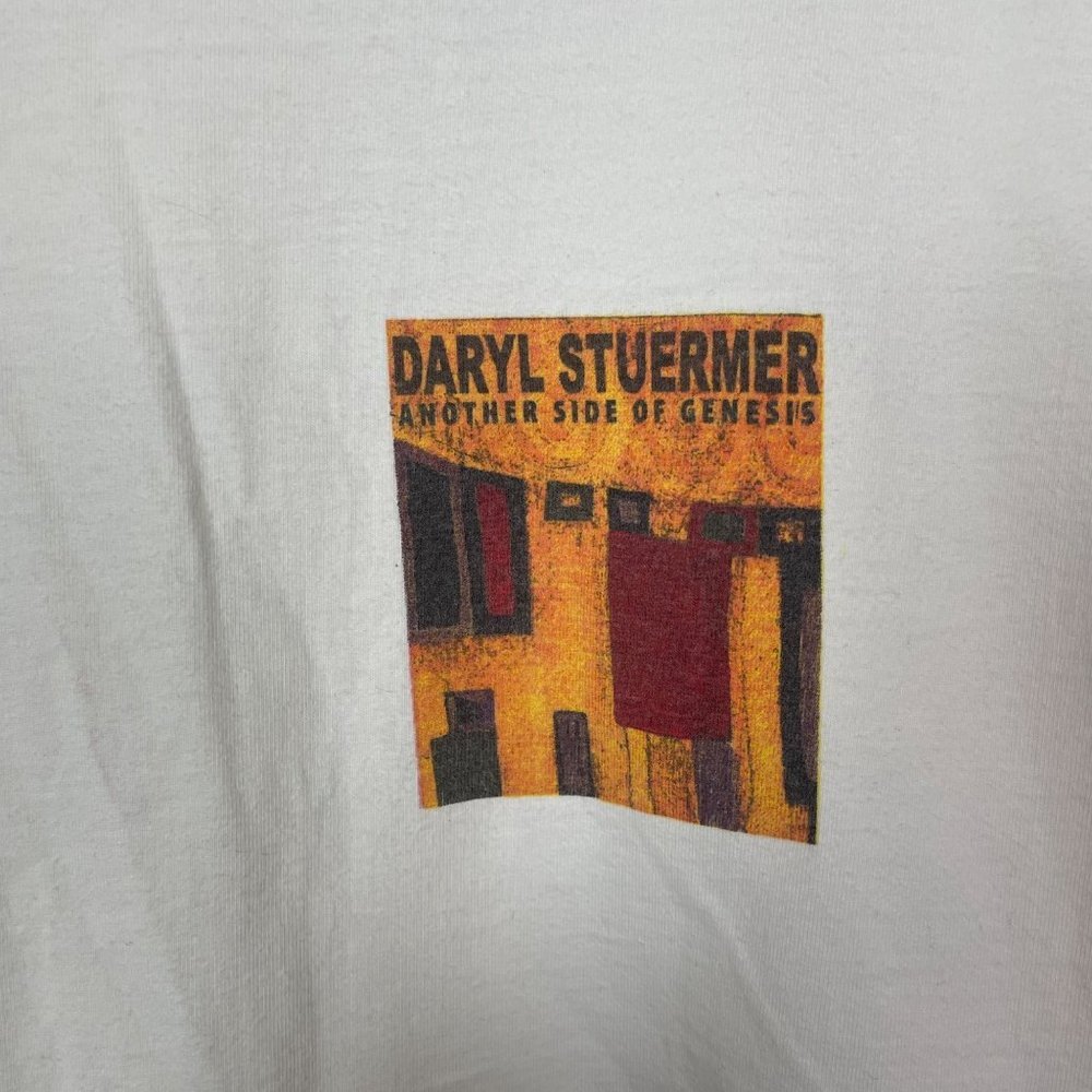 Vintage‎ Signed 2001 Daryl Stuermer Another Side of Genesis Graphic T Shirt - Picture 3 of 9